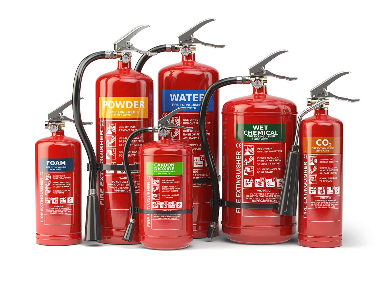 Portable fire extinguisher