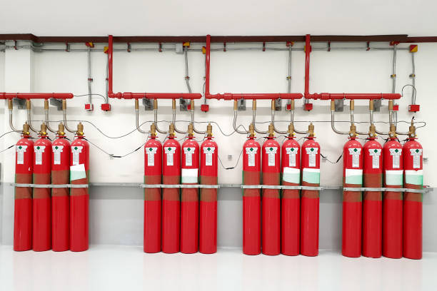 Fire suppression service context